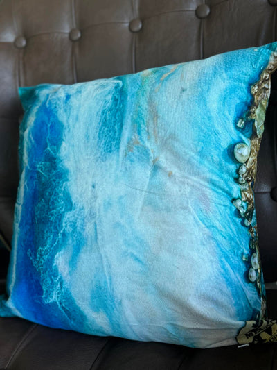 SATELLITE | REPRODUCTION SUR COUSSIN