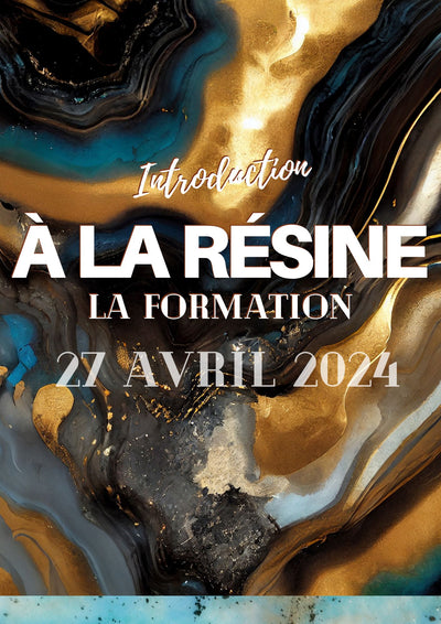 Cours d'introduction à la résine 27 avril | 13hr à 15hr