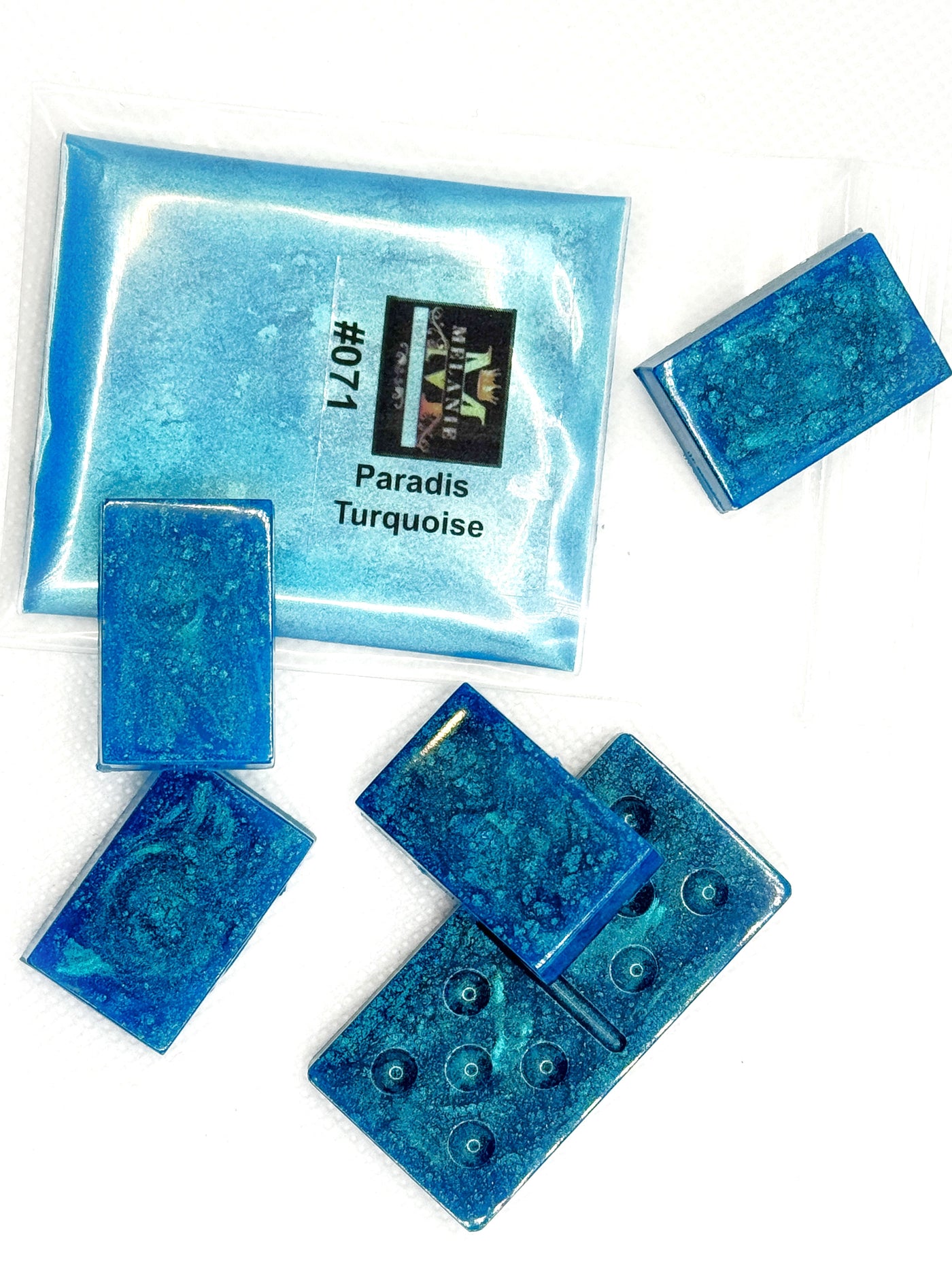 Pigment Poudre Paradis Turquoise (Bleu)